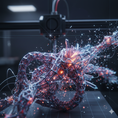 L'Impression 3D de Structures Auto-Évolutives : 