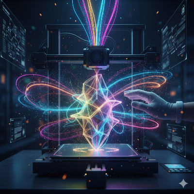 La Physicalisation Dynamique de Données Invisibles 