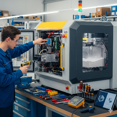  L'entretien des machines SLS 